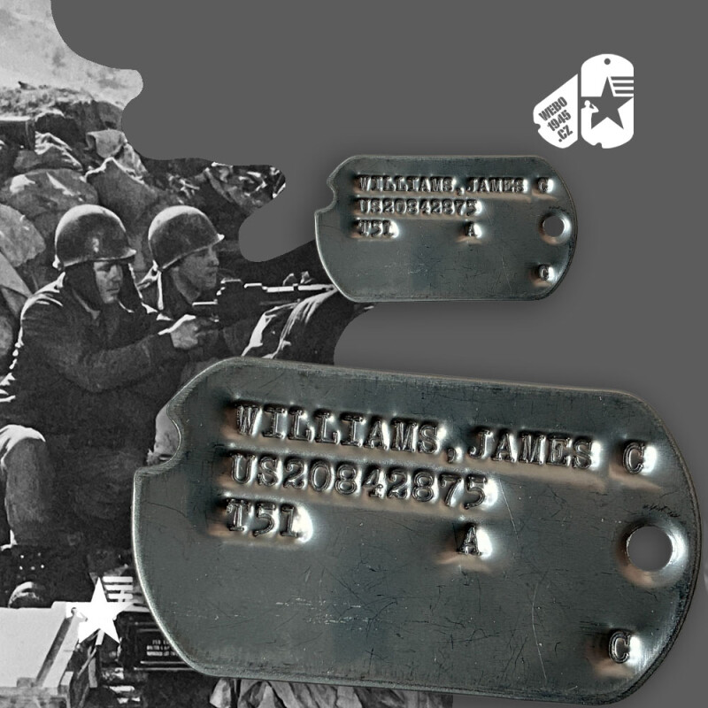 Ražba psích známek DOG TAGS 1950-1953